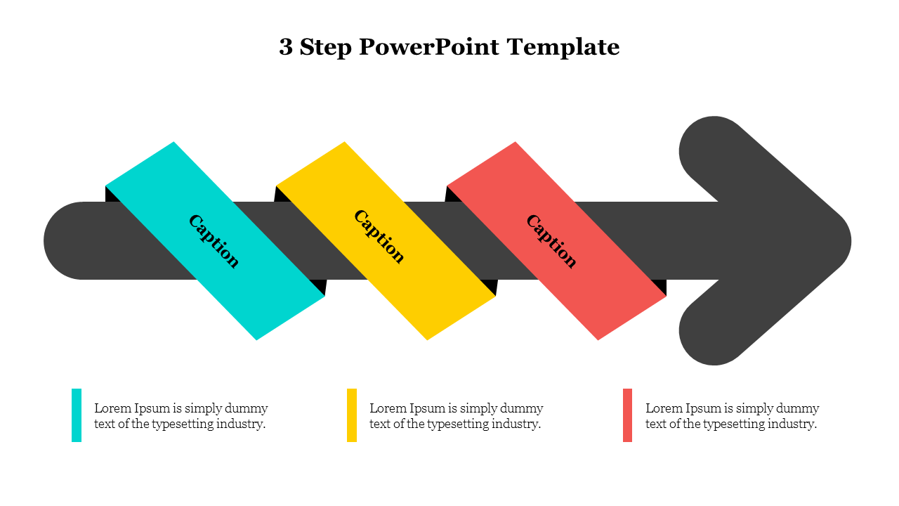 3 Step PowerPoint Template